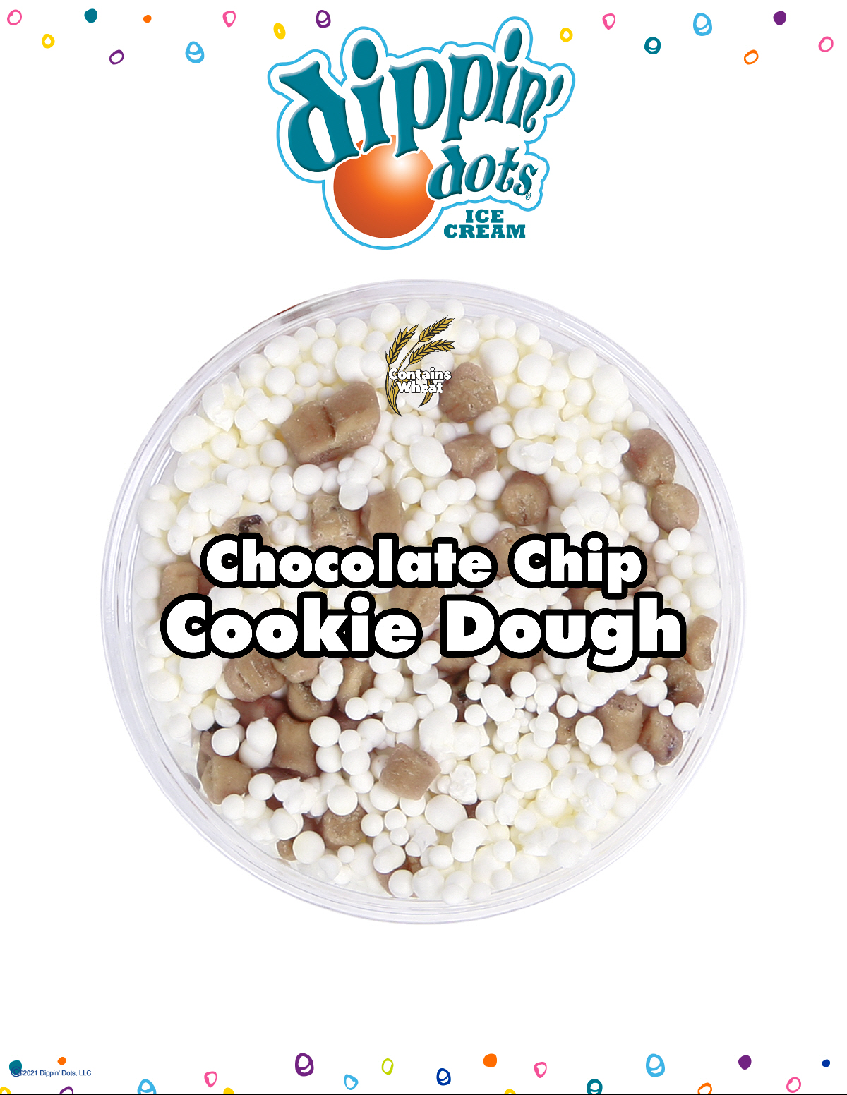 Chocolate Chip Cookie Dough Dippin Dots