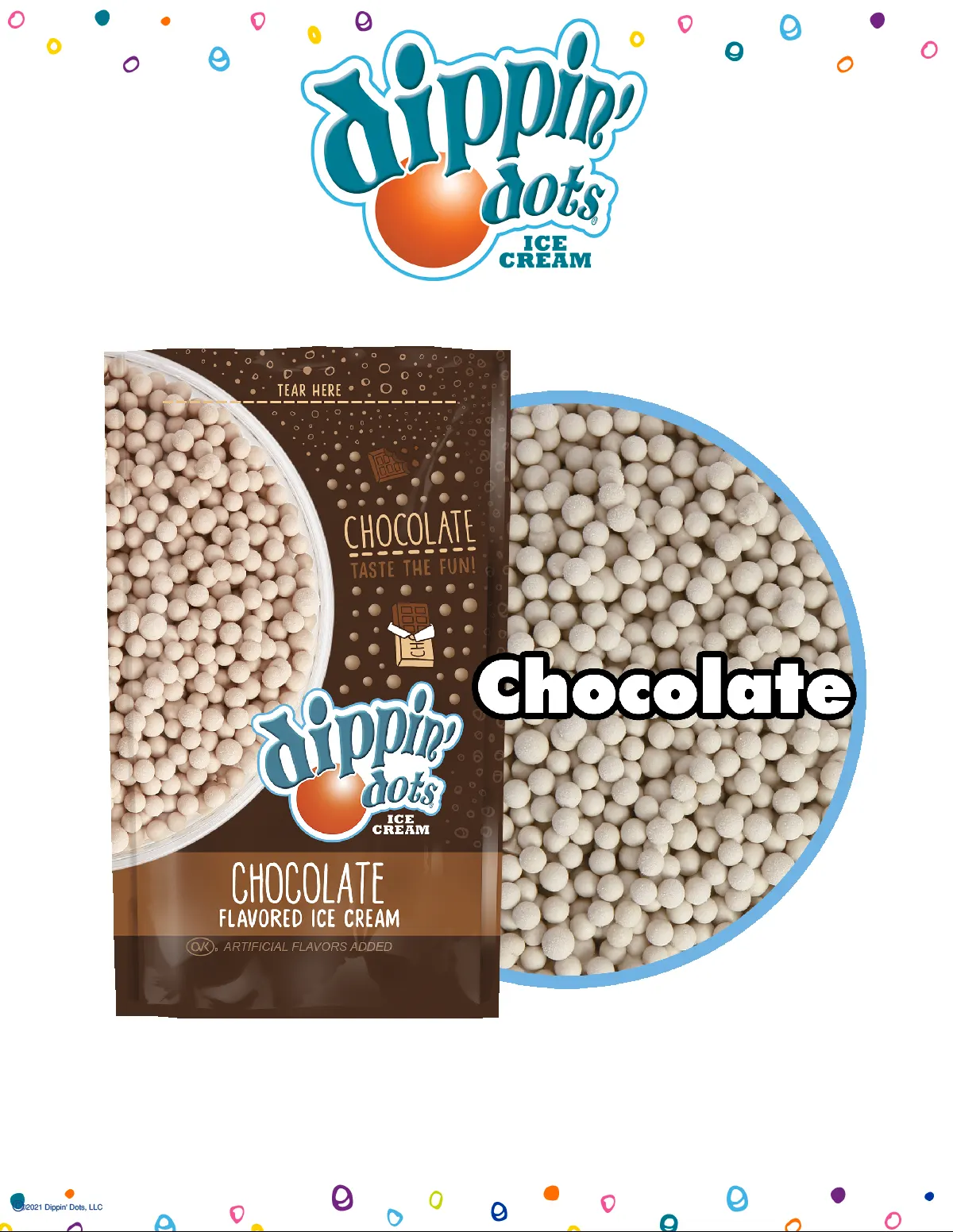 Chocolate dippin Dots