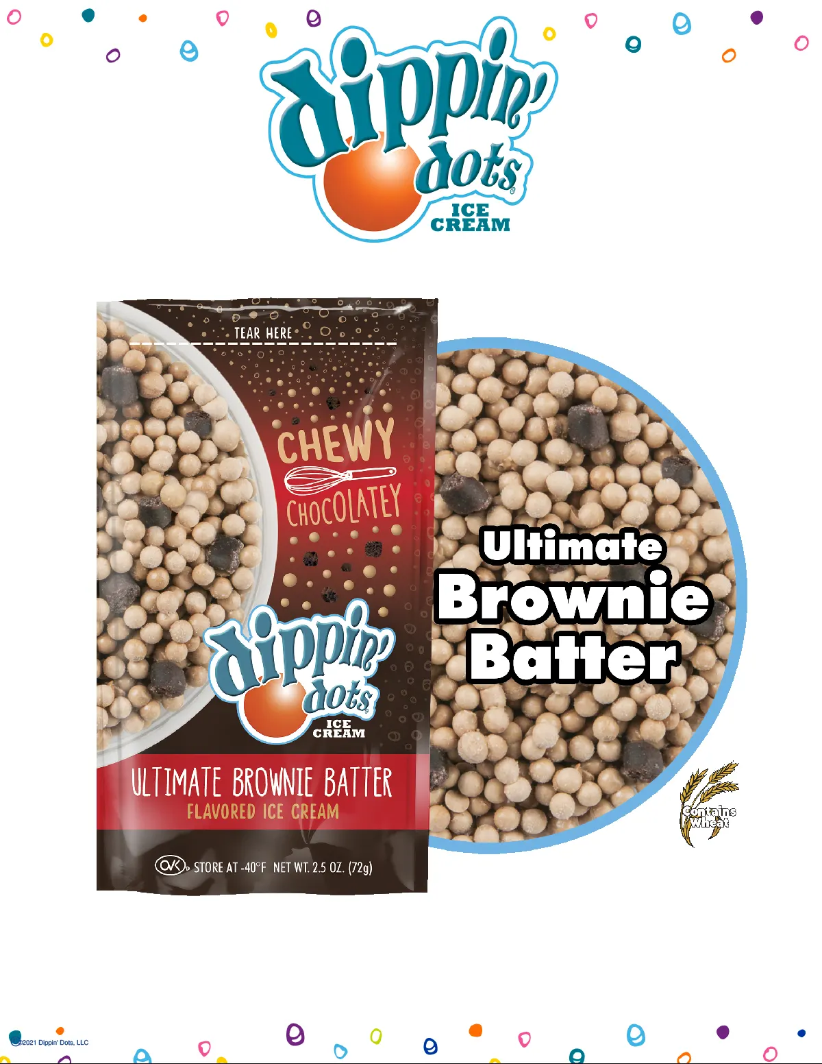 Ultimate Brownie Batter dippin dots