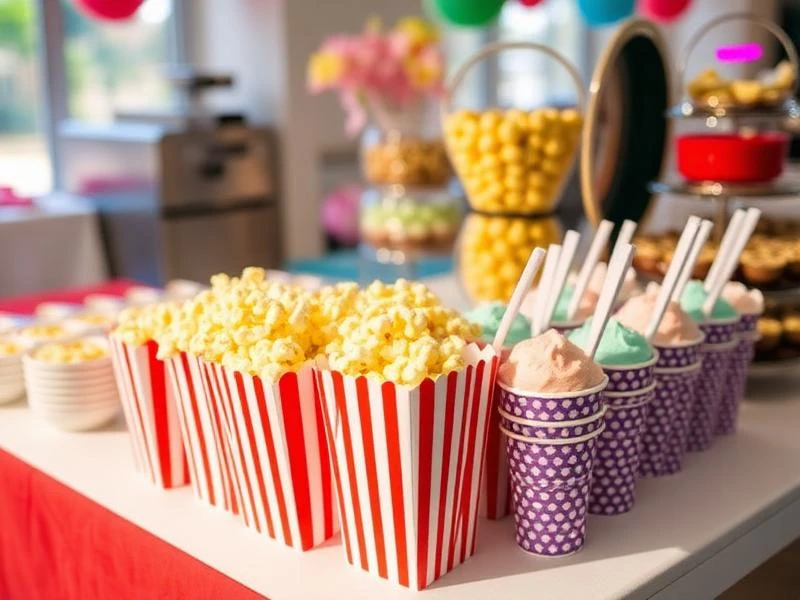 Catering setup