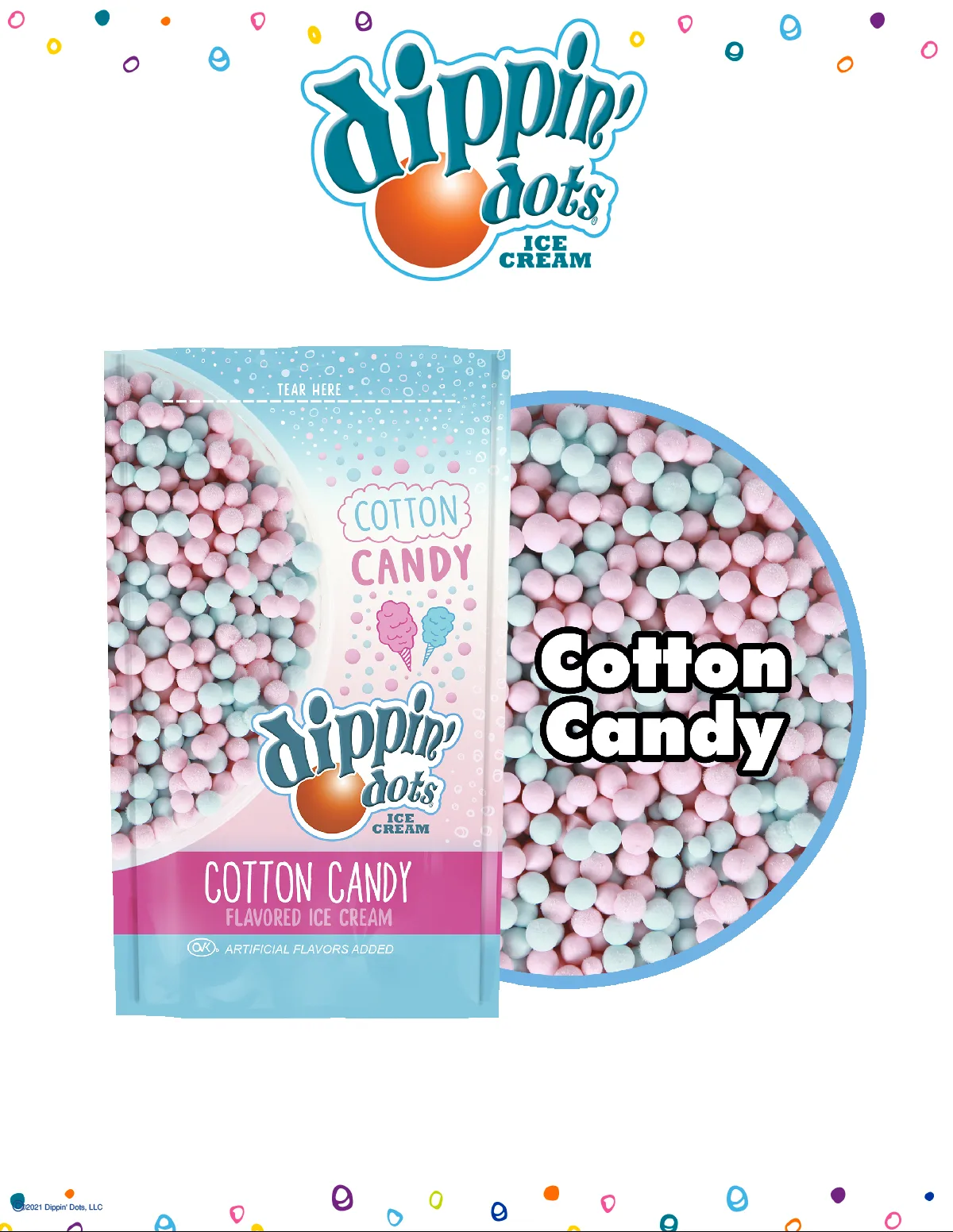 cotton candy dips dot